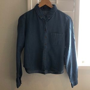 Button Up Denim Long Sleeve